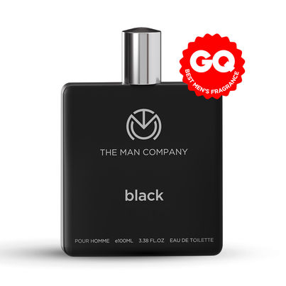 The Man Company Black EDT Perfume for Men | Long Lasting I Gifts for him