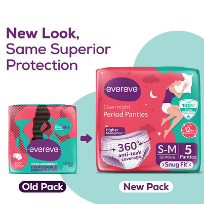 Evereve Overnight Disposable Period Panties | S-M