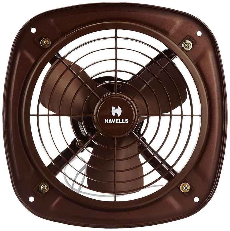 Havells Ventil Air Dsp Exhaust Fan,230mm,Cut Out Size: 32.5 x 32.5 x 21.5 Centimeters,Choco Brown