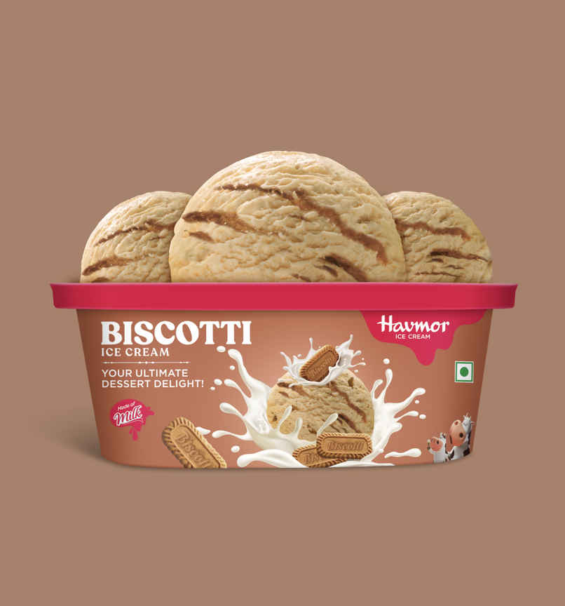 Havmor Biscotti Ice Cream Tub
