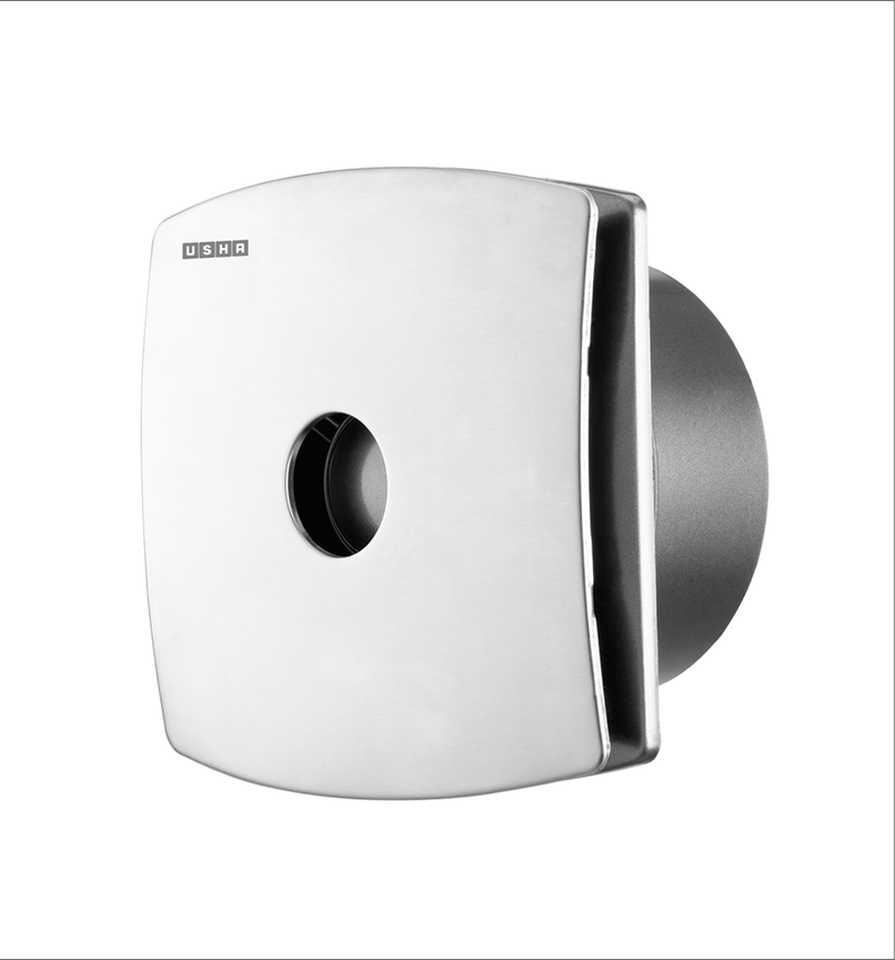 Usha Crisp Air Premia AF Exhaust Fan, 150mm , 2100 Rpm, Stainless Steel Finish