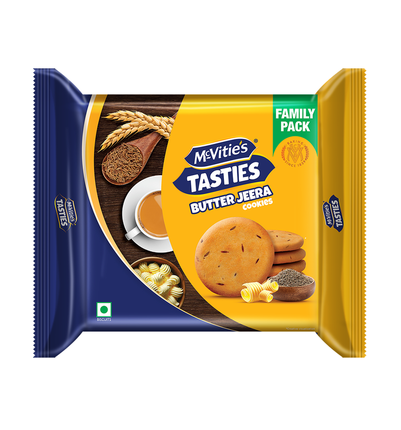 McVitie's Tasties Butter Jeera Cookies