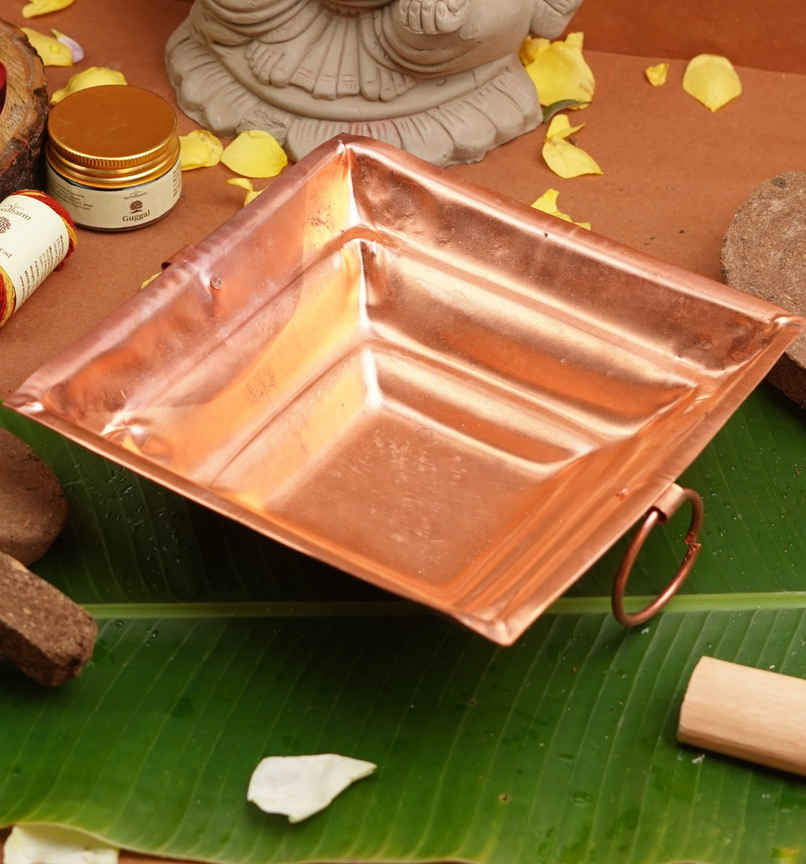 Copper Hawan Kund | 5.5 - 6 inch | ServDharm