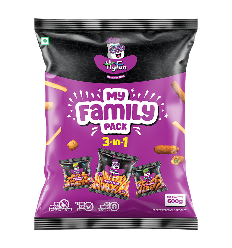 HyFun My Family Pack (3 In 1) Frozen Snack