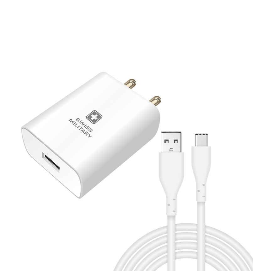 Swiss Military Audio Thunder 44 W Charger - White