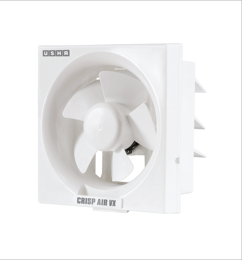 Usha Crisp Air Vx Exhaust Fan, 150mm, 1380 Rpm, White