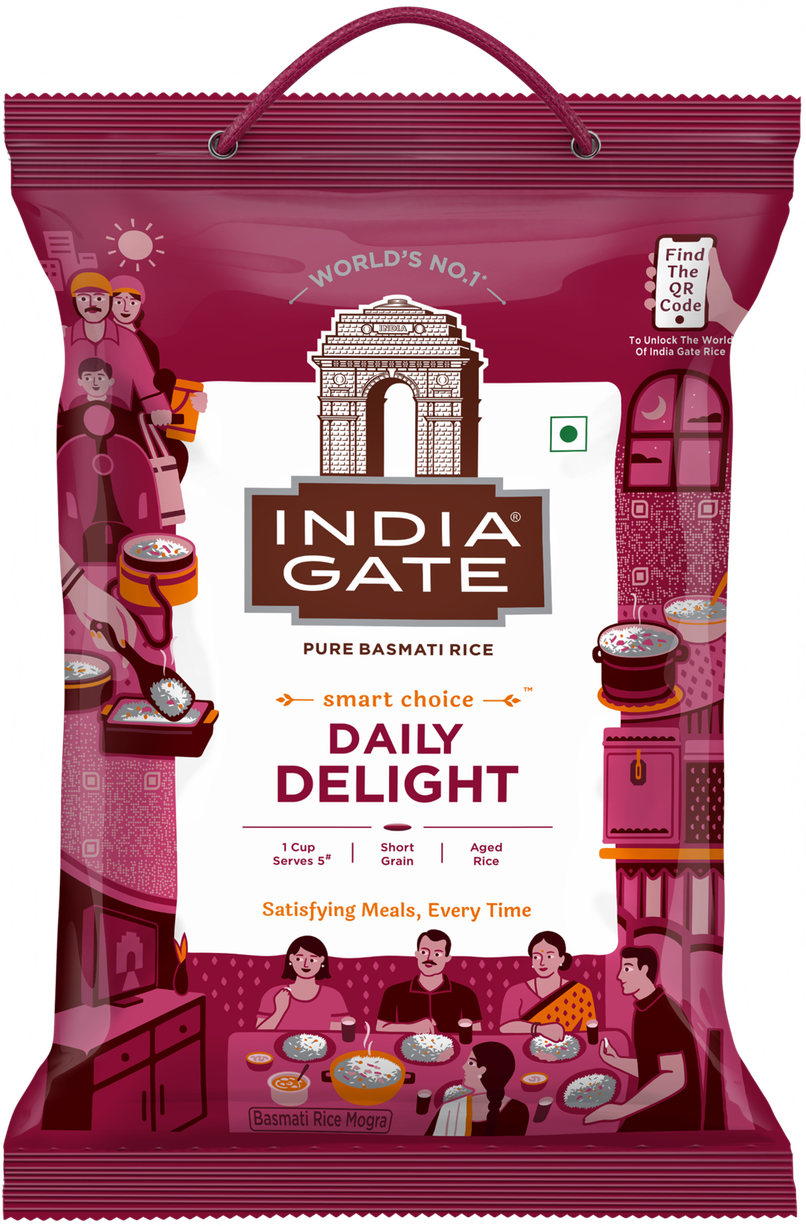India Gate Daily Delight Basmati Rice | Short Grain