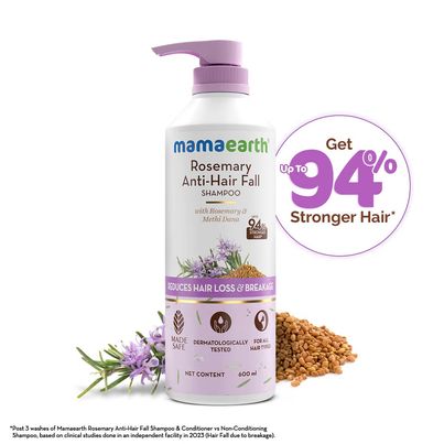 Mamaearth Rosemary Anti-Hair Fall Shampoo With Rosemary & Methi Dana