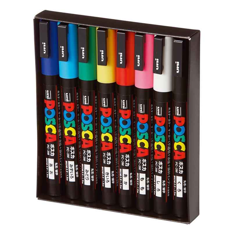 Uniball Posca Coloring Markers, Assorted