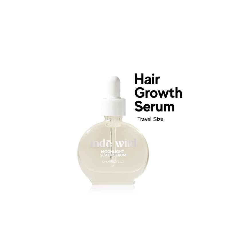 inde wild Moonlight Scalp Serum with Moringa, Bhringraj & Amla | Healthy Scalp & Hair Density