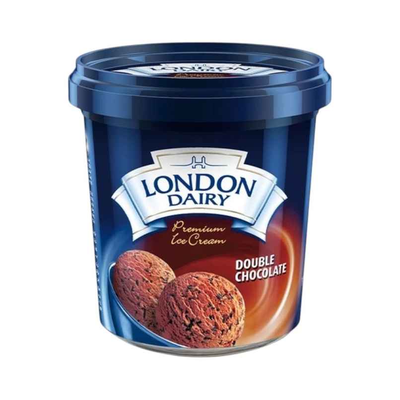 London Dairy Double Chocolate Ice Cream cup London Dairy Double Chocolate Ice Cream cup