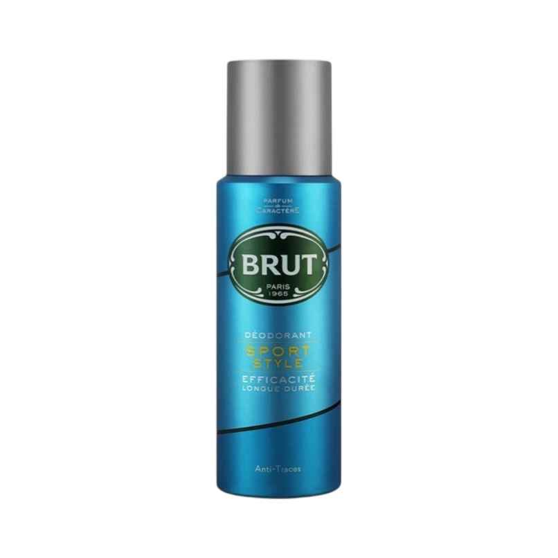 Brut Sport Style Deodorant Spray For Men, Long-Lasting Athletic Fragrance