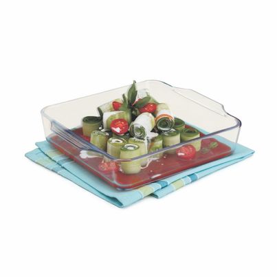 SignoraWare Bake 'N' Serve Square Dish 500 Ml, 1310Clear