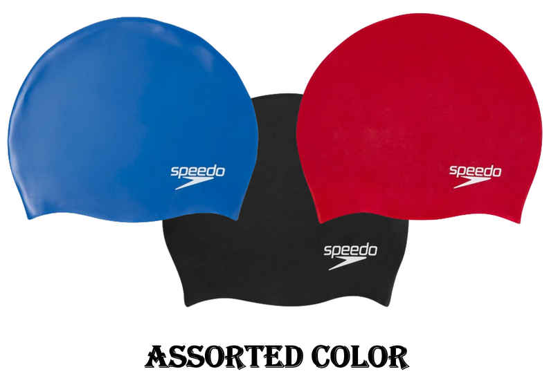 Speedo Junior Swimming Silicone Cap for Boys & Girls (Colour May Vary)
