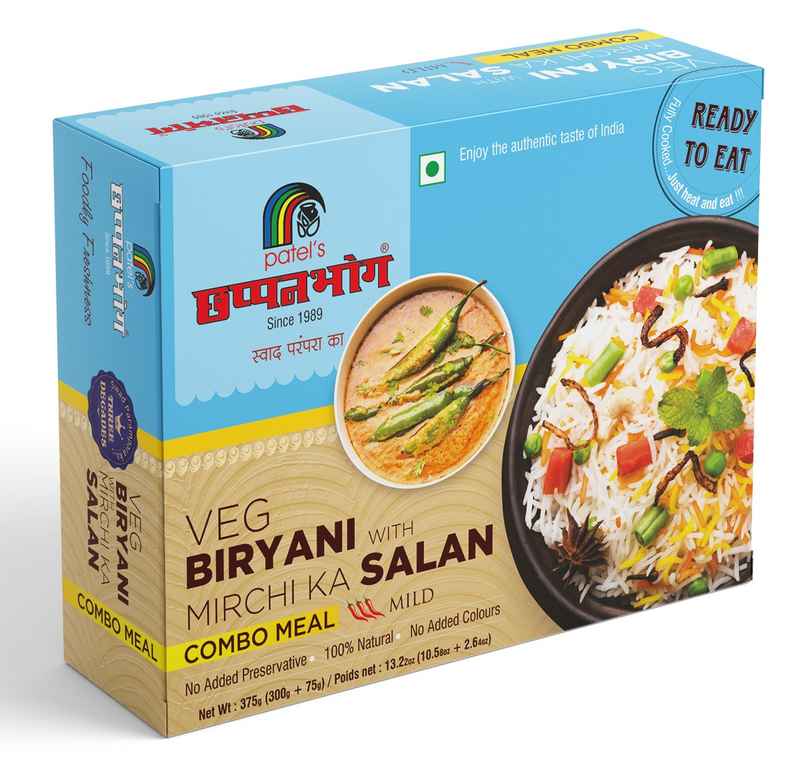 Chhapanbhog Veg Biryani with Mirchi ka Salan