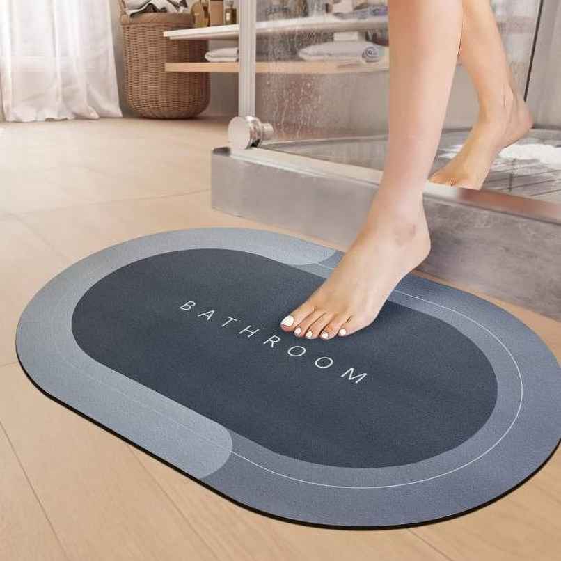 Daluci Rubber Bathroom Mat For Non-Slip Safety and Comfort|Multicolour