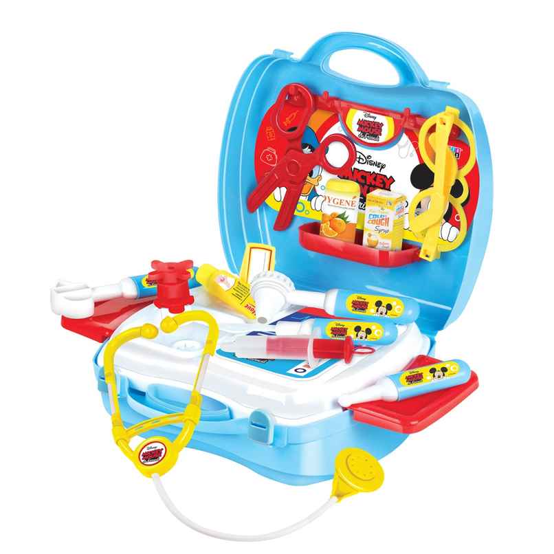 Hamley's Itoys Suitcase Doctor Set- Mickey Mouse | Assorted Multicolour Vary