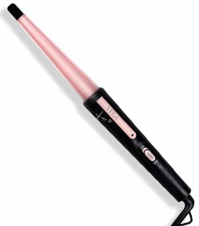 Vega I-Curl Hair Curler for Women with 13mm-25mm Barrel, Quick Heatup Technology, (VHCH-05) Vega I-Curl Hair Curler for Women with 13mm-25mm Barrel, Quick Heatup Technology, (VHCH-05)