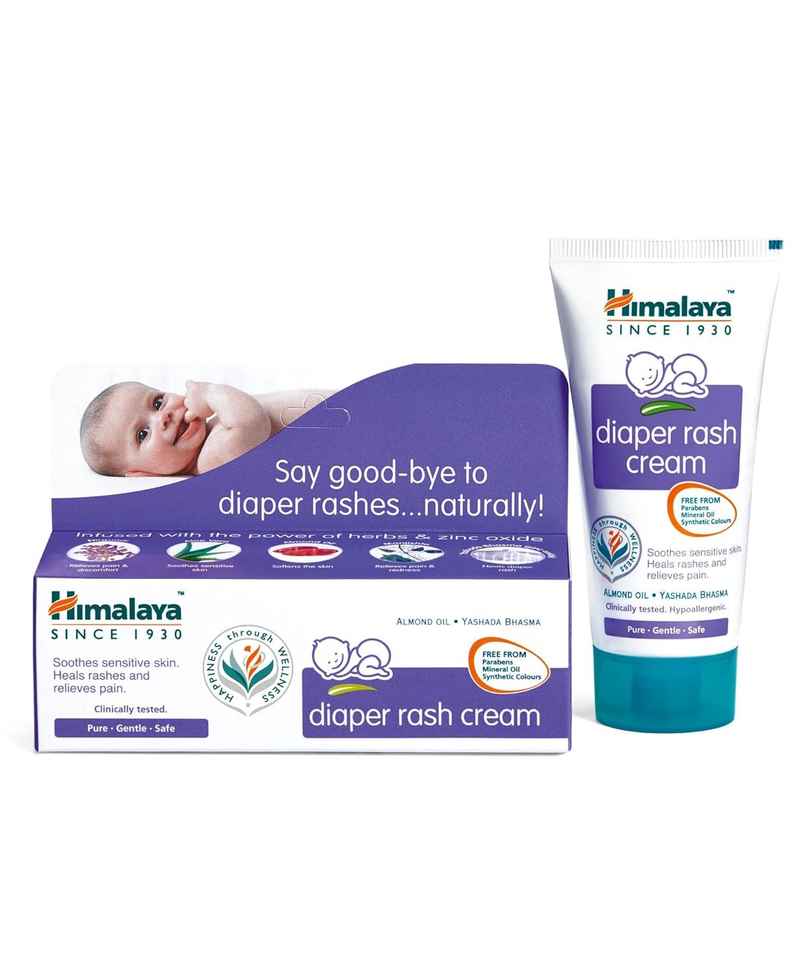 Himalaya Baby Diaper Rash Cream Relieves Rashes Reduces Redness & Irritation