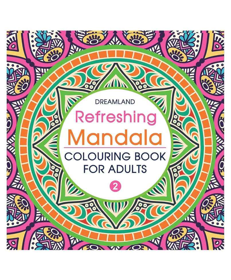 Refreshing Mandala- Colouring Book for Adults Book 2