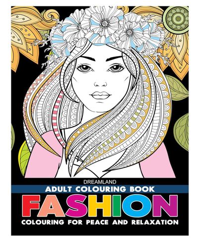 Fashion- Colouring Book for Adults