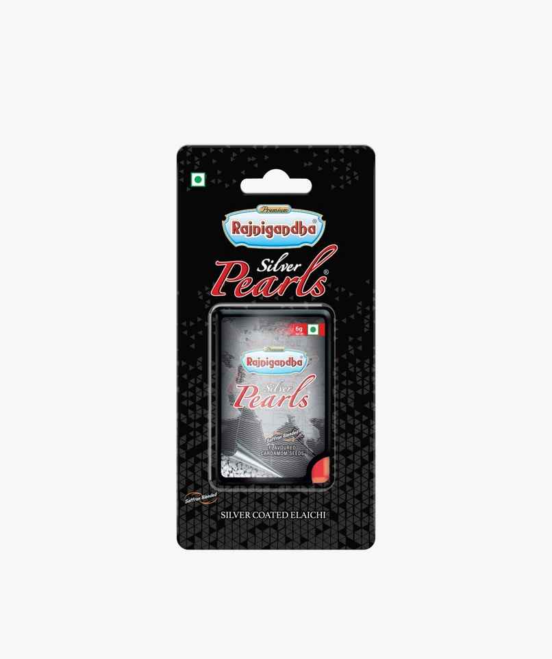Rajnigandha Silver Pearls Elaichi Mouth Freshener