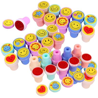 Toyshine 30 Pcs Emoji Stamps For Children Self-Inking Stamp For Party Gifts Forreturn Gifts