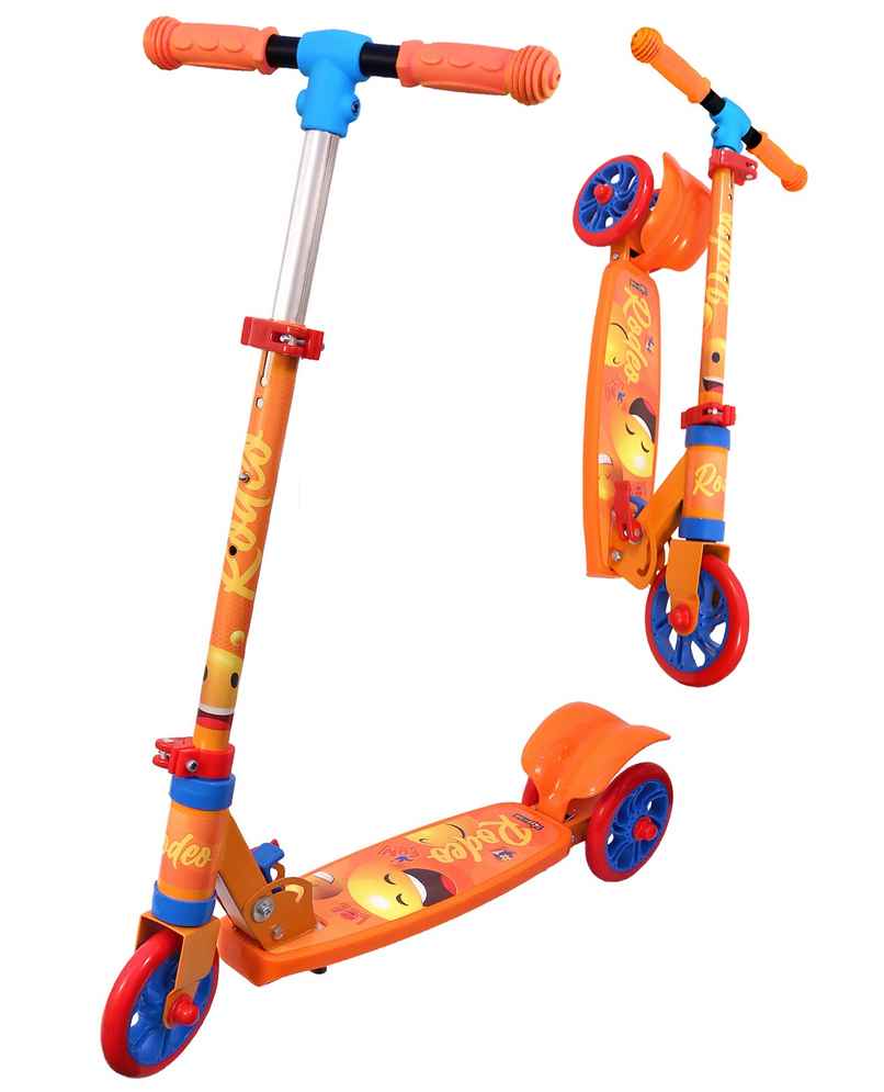 Toyshine Rodeo Runner 3 Wheel Kids Scooter (Orange, 3+ Years)(Box) Toyshine Rodeo Runner 3 Wheel Kids Scooter (Orange, 3+ Years)(Box)
