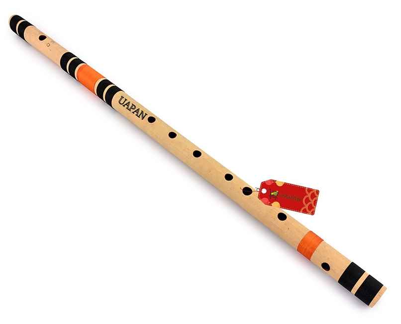 Uapan G Scale Bamboo Bansuri Flutes Bansuri Right Handed Middle 26 Inch