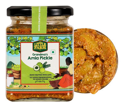 The Little Farm Co. Amla Pickle | Achaar | No Added Preservatives The Little Farm Co. Amla Pickle | Achaar | No Added Preservatives