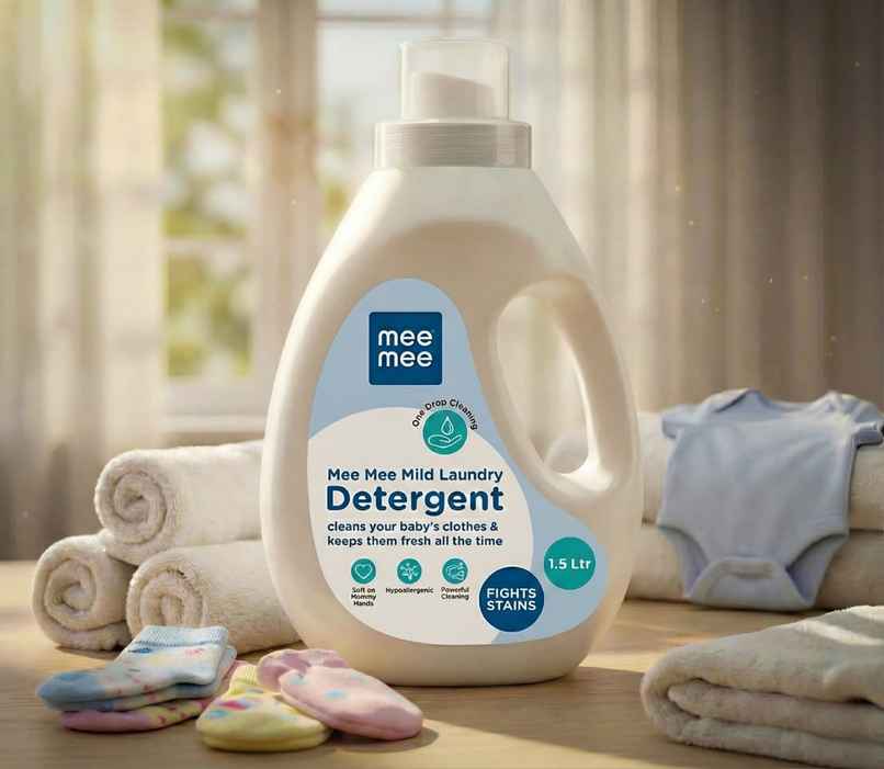 Mee Mee Anti-Bacterial Baby Laundry Detergent - One Drop Cleaning
