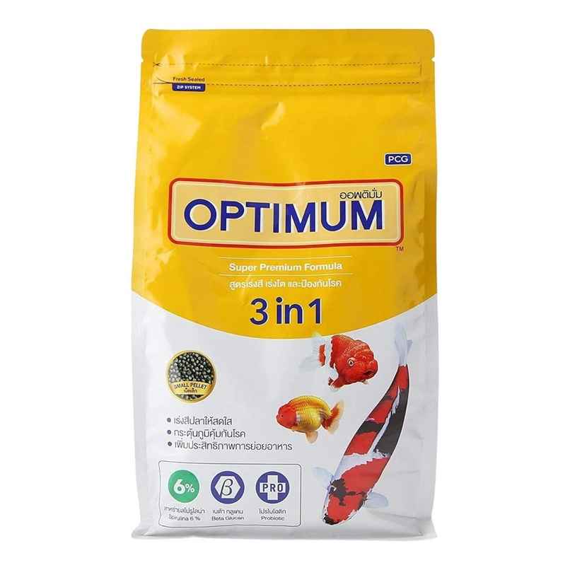 Opitmum Super Premium 3-In-1 Fish Food 800Gm (6% Spirulina) Opitmum Super Premium 3-In-1 Fish Food 800Gm (6% Spirulina)