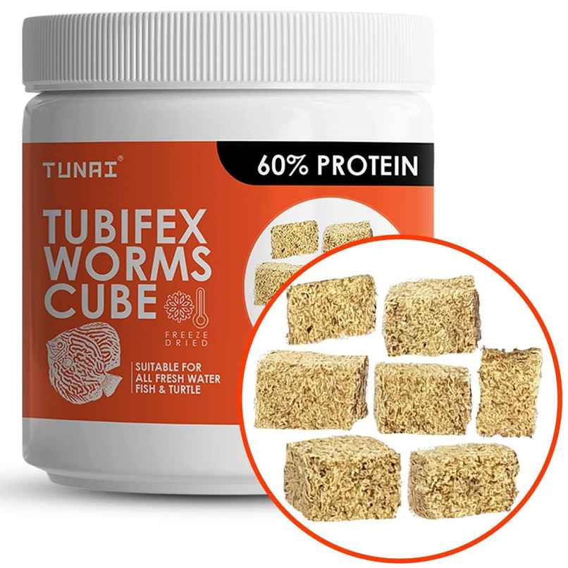 Tunai Freeze Dried Tubifex Worms