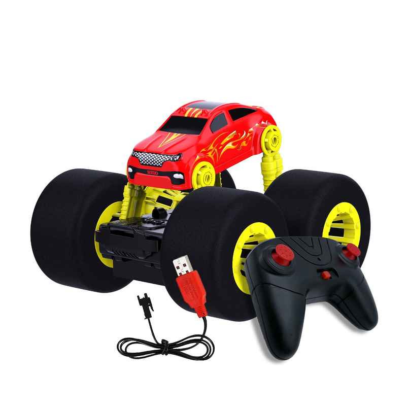 SEEDO Remote Control Car 1:16 , 2.4 GHz ,USB Rechargeable, Fast Speed Super Sonic Stunt Car | Red