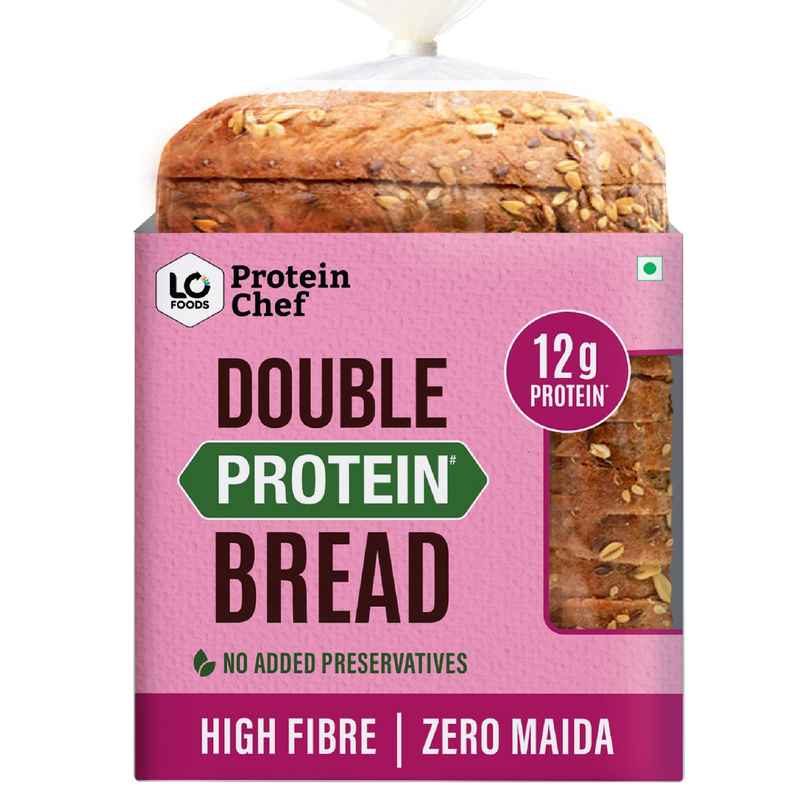 Protein Chef Double Protein Bread ( Protein, Zero Maida, Multigrain Atta Bread)  