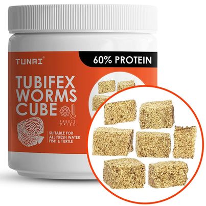 Tunai Freeze Dried Tubifex Worms