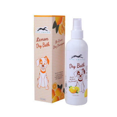 Pets Empire Waterless Shampoo , Dry Bath For Dogs Lemon Fragrance