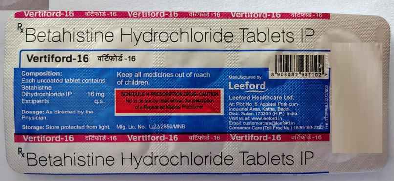Vertiford-16 Tablet