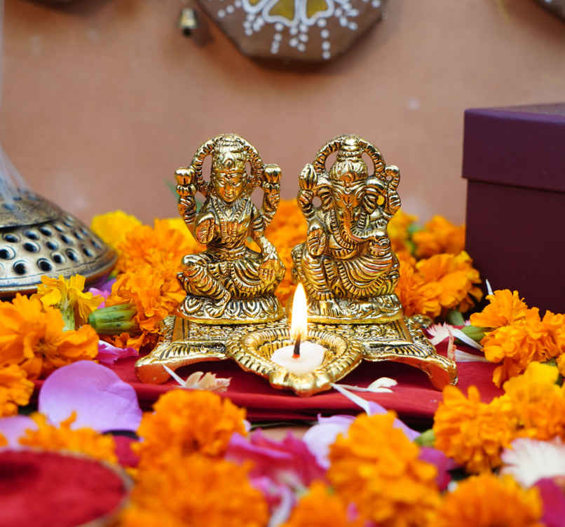 Ganesh Lakshmi Murti | 4 inch | ServDharm