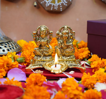 Ganesh Lakshmi Murti | 4 inch | ServDharm