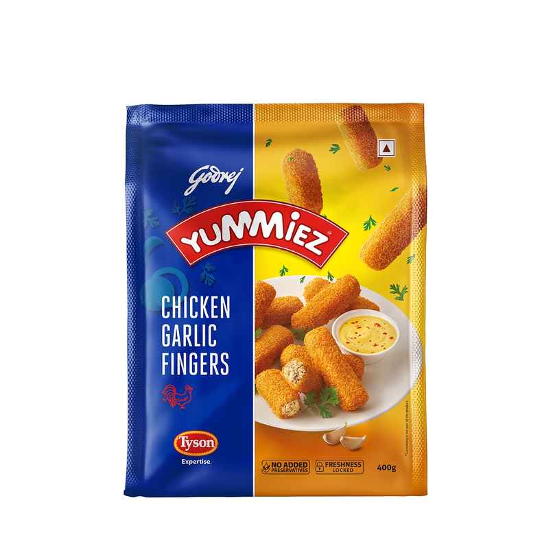 Yummiez Chicken Garlic Fingers Pouch Yummiez Chicken Garlic Fingers Pouch