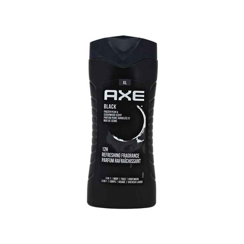 Axe Black 3-in-1 Body,Face & Hair Wash | For Men