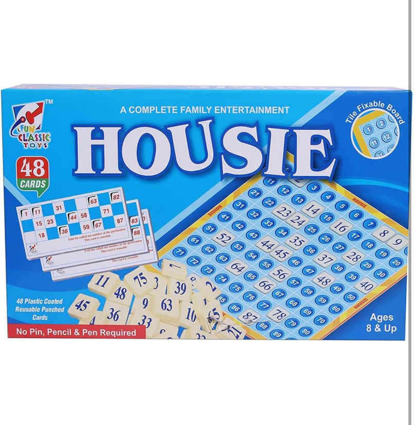 Fablue Traders Housie Game Set | Tambola Educational & Learning Board Game