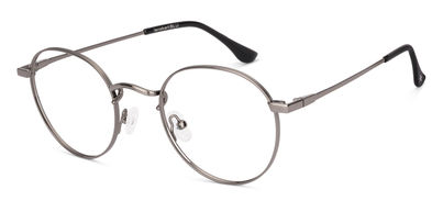 Lenskart BLU Unisex Zero Power Computer Glasses| Medium | Gunmetal - 137 mm