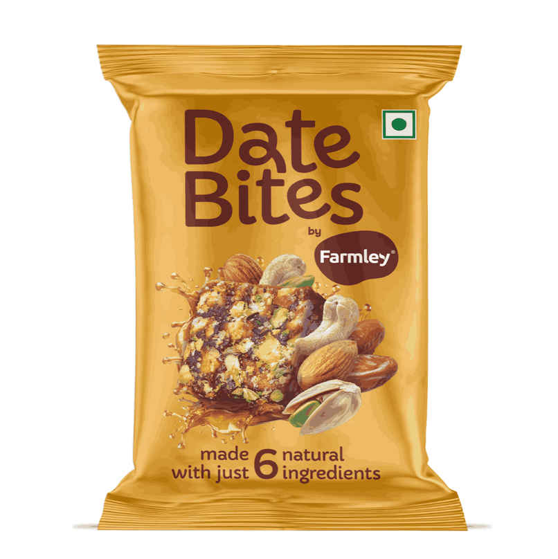 Farmley Date Bites Dry Fruit Burfi - No Added Sugar