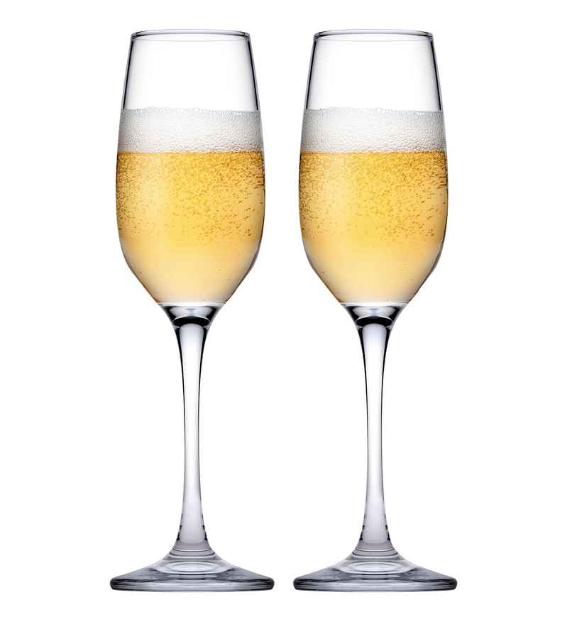 Amber Champagne Flute Glass | 200 ml | Pasabahce