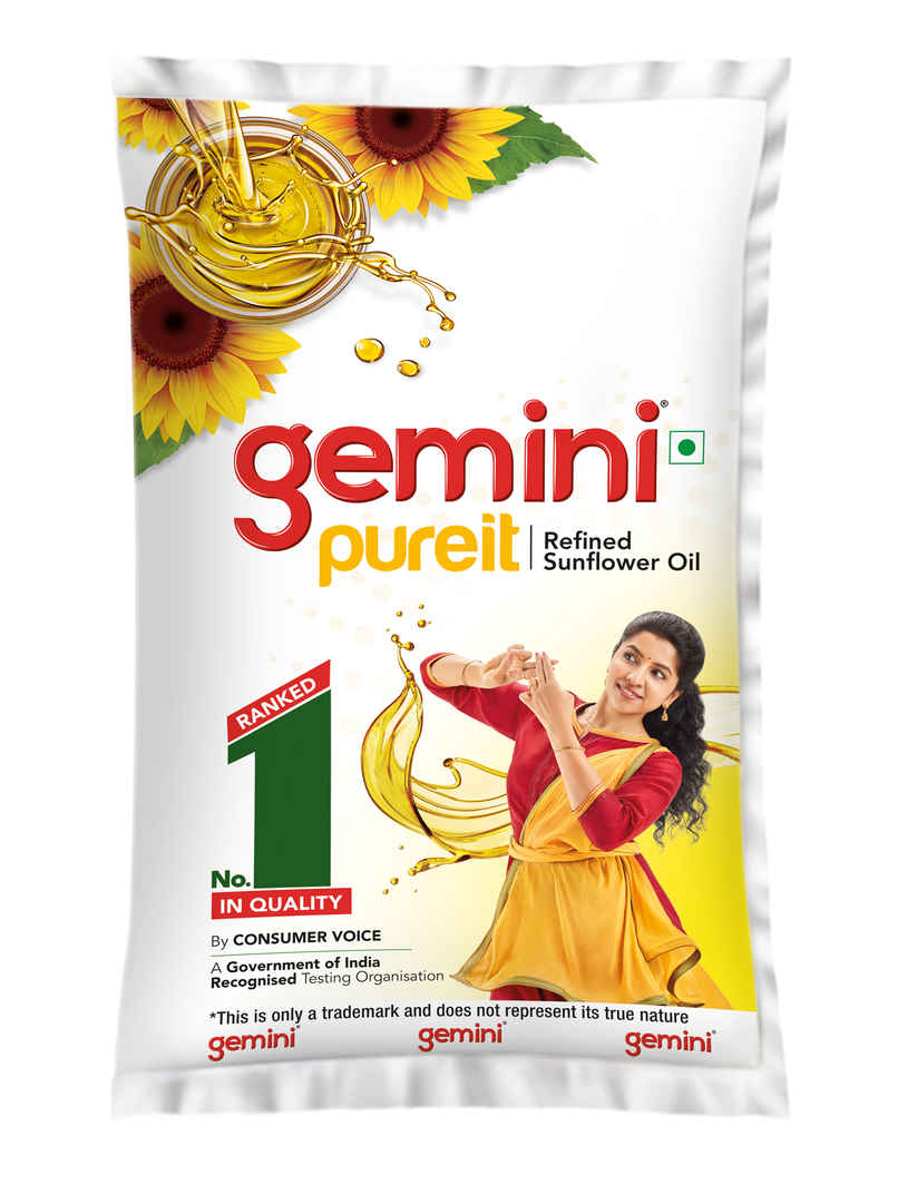 Gemini Pure It Refined Sunflower Oil | Pouch