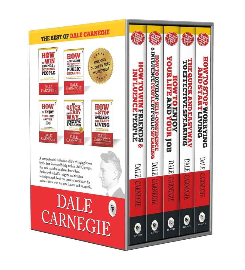 The Best Of Dale Carnegie (Set Of 5 Books)