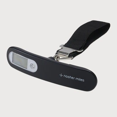 Nasher Miles Digital Electronic Luggage Weighing Scale for Travel- Bags 50 kg Capacity- Black Nasher Miles Digital Electronic Luggage Weighing Scale for Travel- Bags 50 kg Capacity- Black