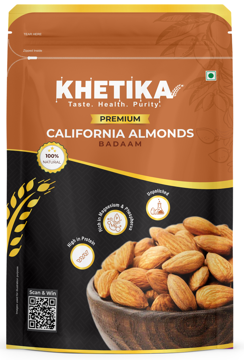 Khetika Premium California Almonds